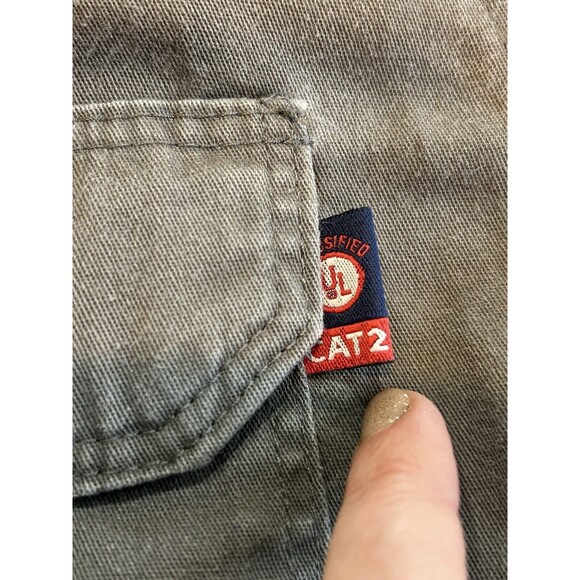 LAPCO FR Button-Down Shirt Men XL Long-Sleeve Workwear Monogram - Picture 3 of 8